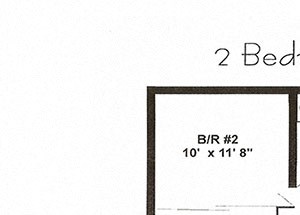 2 Bedroom Garden